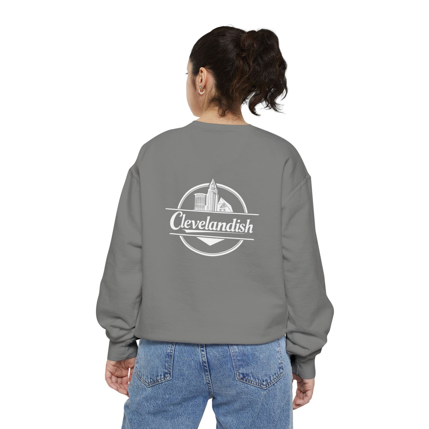 Cleveland Graphic Sweatshirt, Cozy Unisex Pullover, Ohio Pride Apparel, Gift for Travelers, Casual Wear, Ohio City Love
