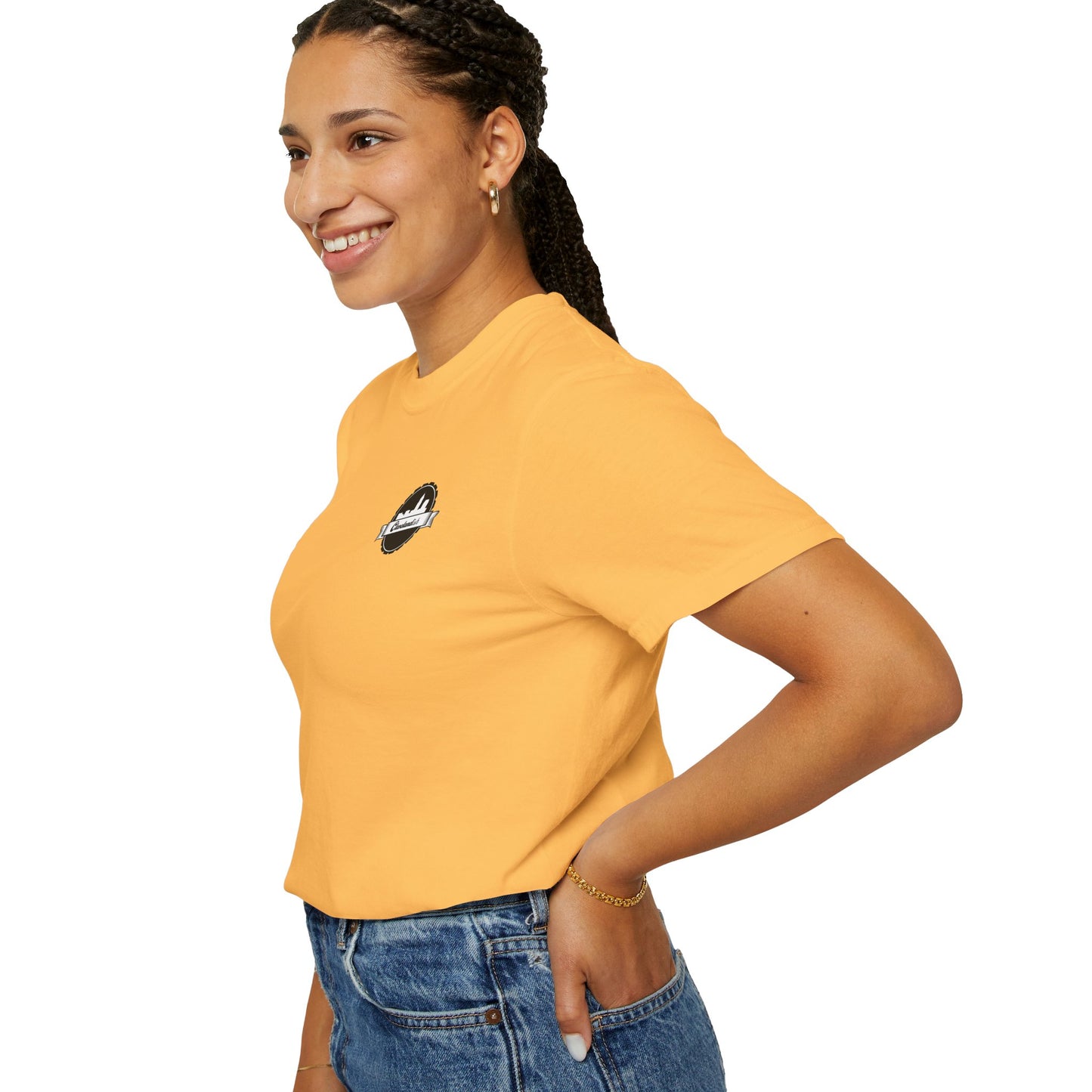 Garment-Dyed T-Shirt Clevelandish Logo Tee - Represent Your Home Town