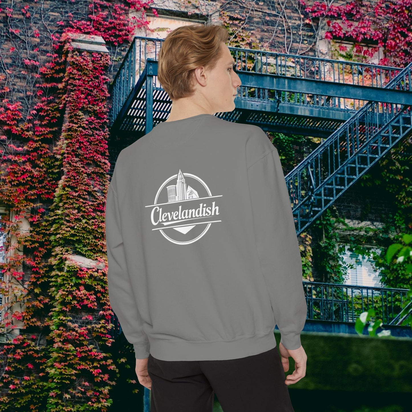 Cleveland Graphic Sweatshirt, Cozy Unisex Pullover, Ohio Pride Apparel, Gift for Travelers, Casual Wear, Ohio City Love