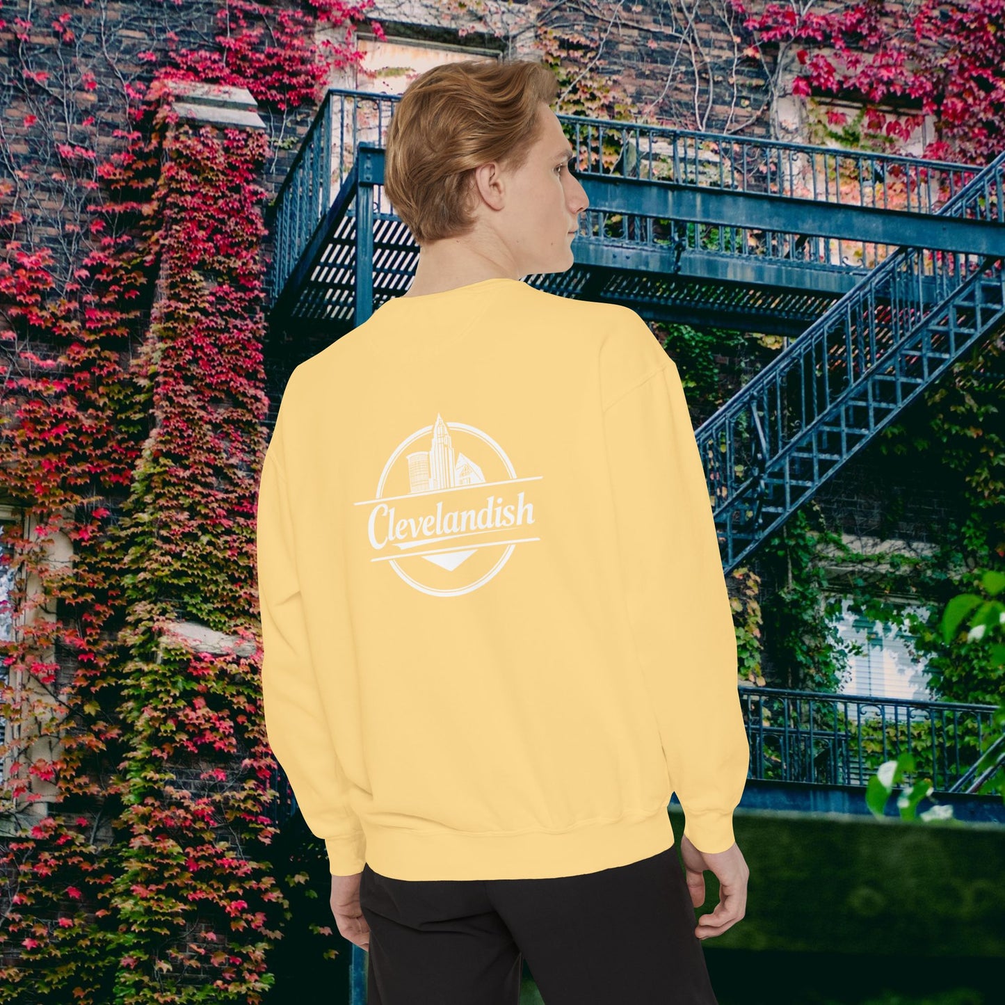 Cleveland Graphic Sweatshirt, Cozy Unisex Pullover, Ohio Pride Apparel, Gift for Travelers, Casual Wear, Ohio City Love