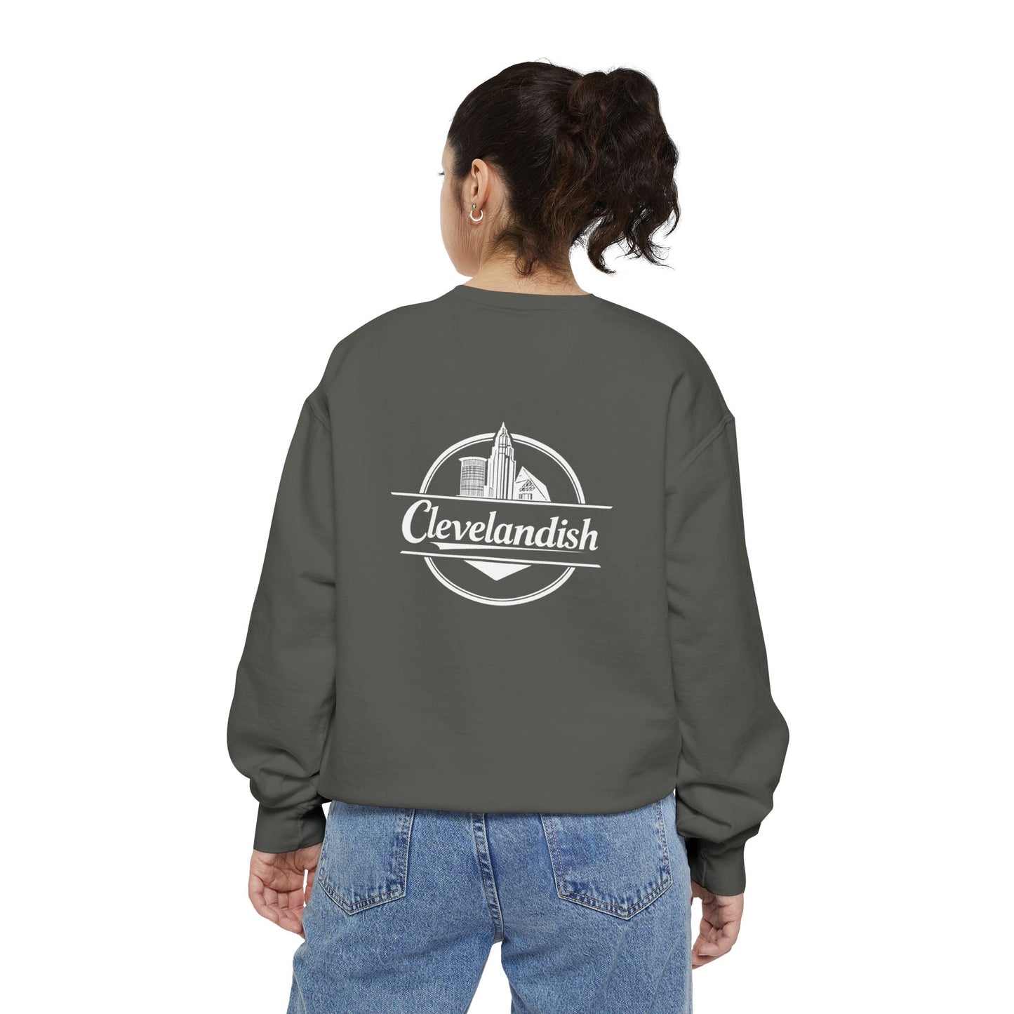 Cleveland Graphic Sweatshirt, Cozy Unisex Pullover, Ohio Pride Apparel, Gift for Travelers, Casual Wear, Ohio City Love